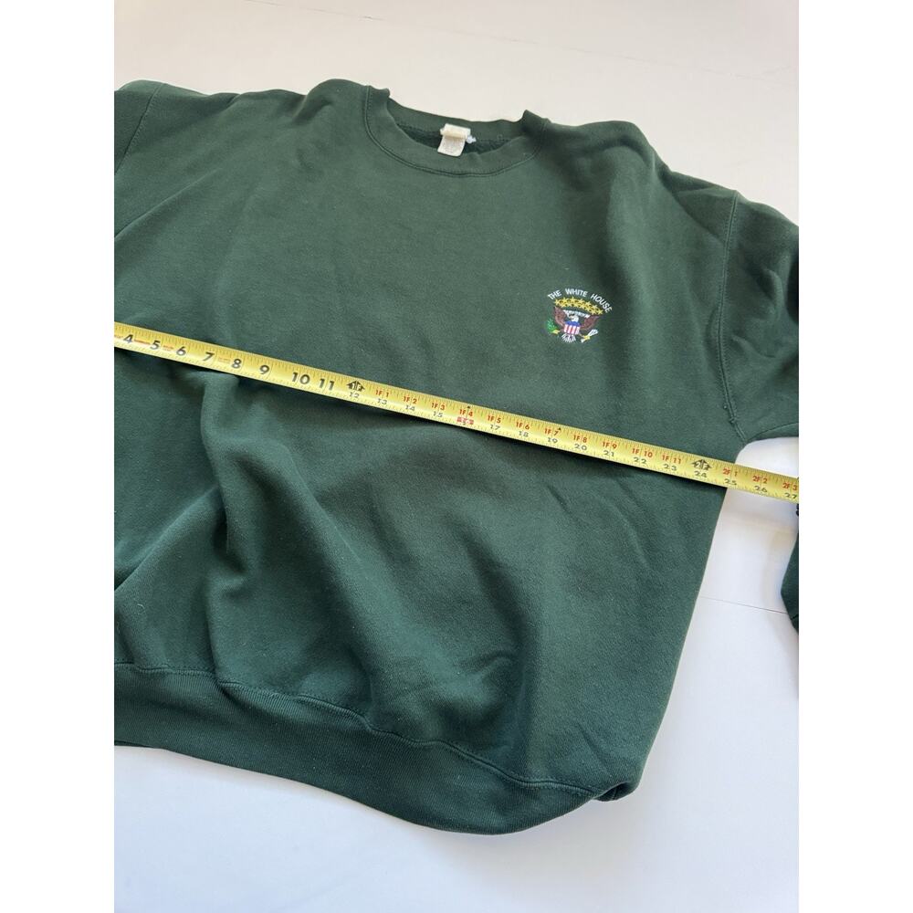 Vintage White House Presidential Seal Sweatshirt XL Made in USA Embroidered - Picture 6 of 7
